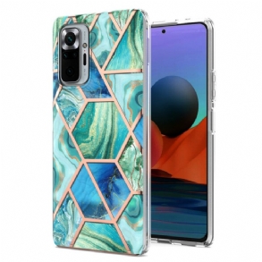 Tok Xiaomi Redmi Note 10 Pro Intenzív Geometriájú Márvány