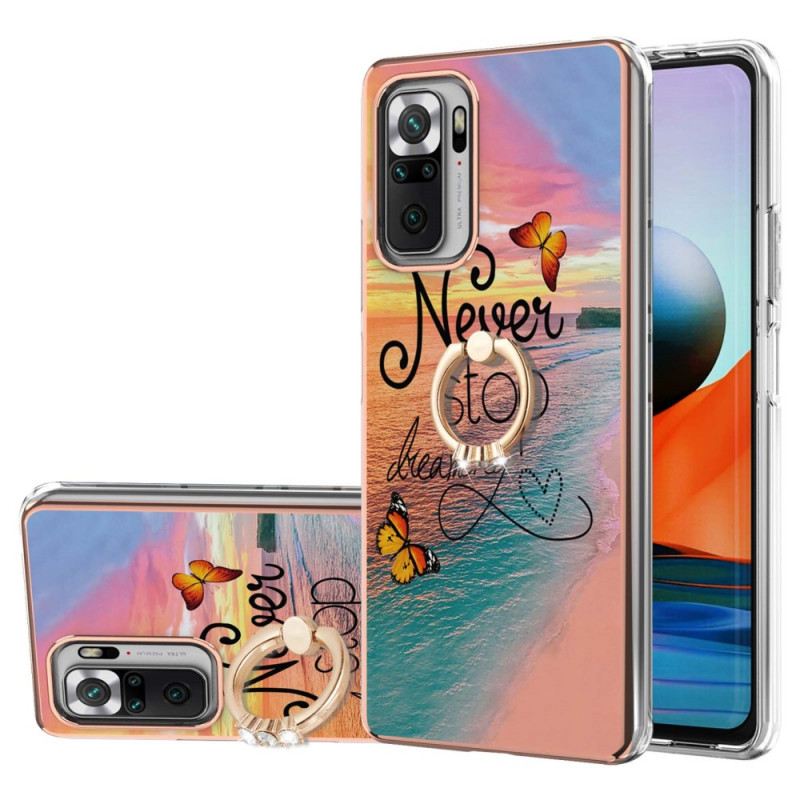 Tok Xiaomi Redmi Note 10 Pro Ring-support Never Stop Dreaming