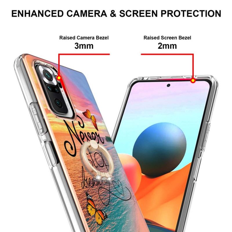 Tok Xiaomi Redmi Note 10 Pro Ring-support Never Stop Dreaming