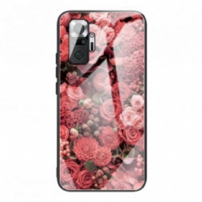 Tok Xiaomi Redmi Note 10 Pro Rose Flowers Edzett Üveg