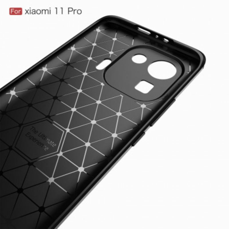 Tok Xiaomi Mi 11 Pro Csiszolt Szénszálas