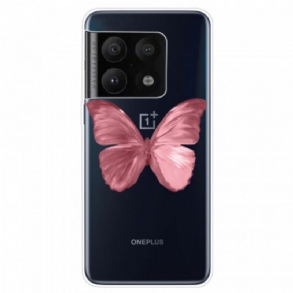 Telefontok OnePlus 10 Pro 5G Pink Butterfly Tömlő