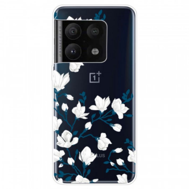 Tok OnePlus 10 Pro 5G Fehér Virágok