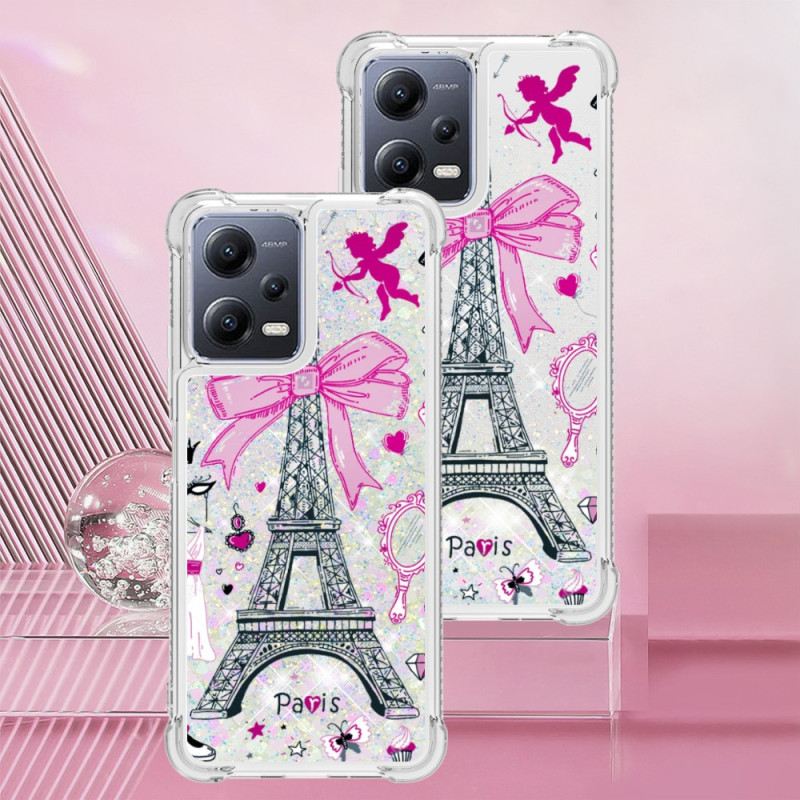 Tok Poco X5 5G Eiffel-torony Flitterek