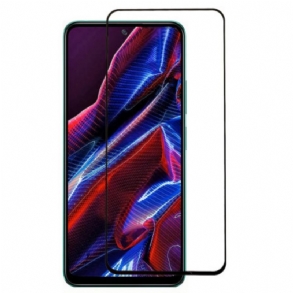 Xiaomi Redmi Note 12/Poco X5 5G Black Edge Képernyővédő Fólia