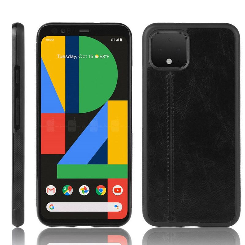 Telefontok Google Pixel 4 XL Couture Bőr Hatás