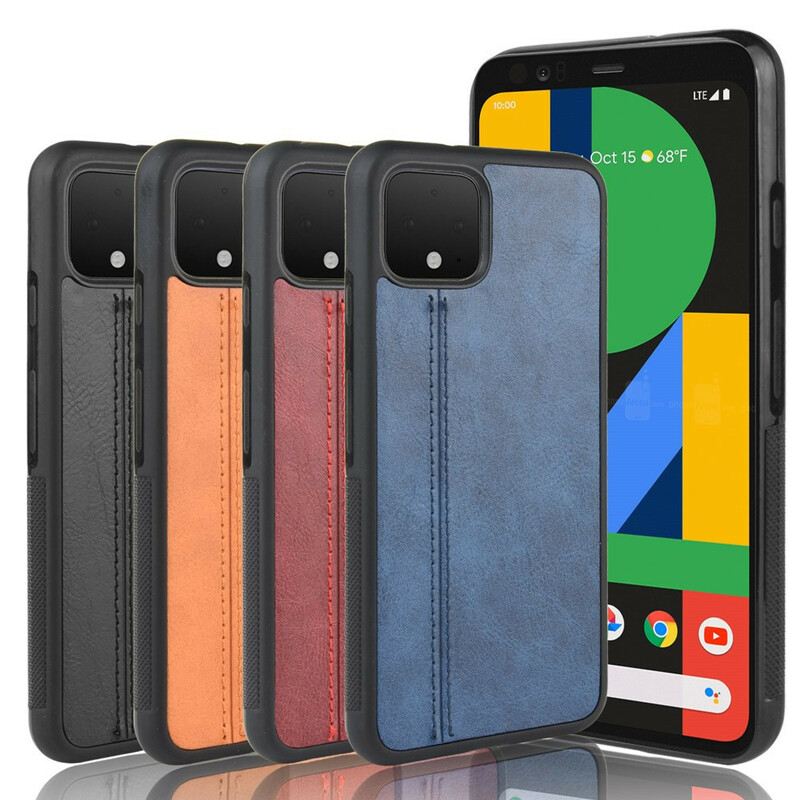 Telefontok Google Pixel 4 XL Couture Bőr Hatás