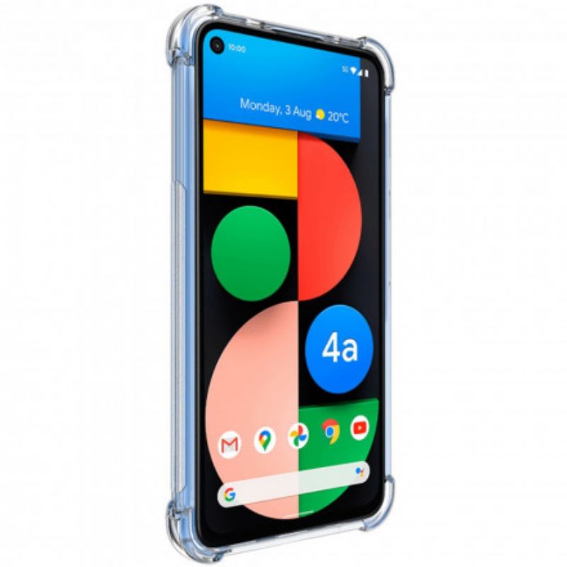 Tok Google Pixel 4A 5G Átlátszó Selymes Imak