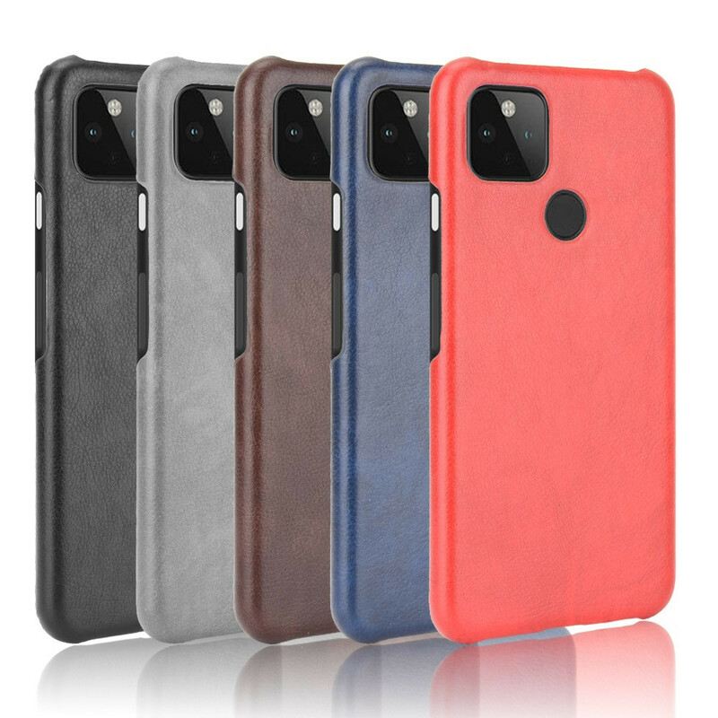 Tok Google Pixel 4A 5G Litchi Performance Leather Effect