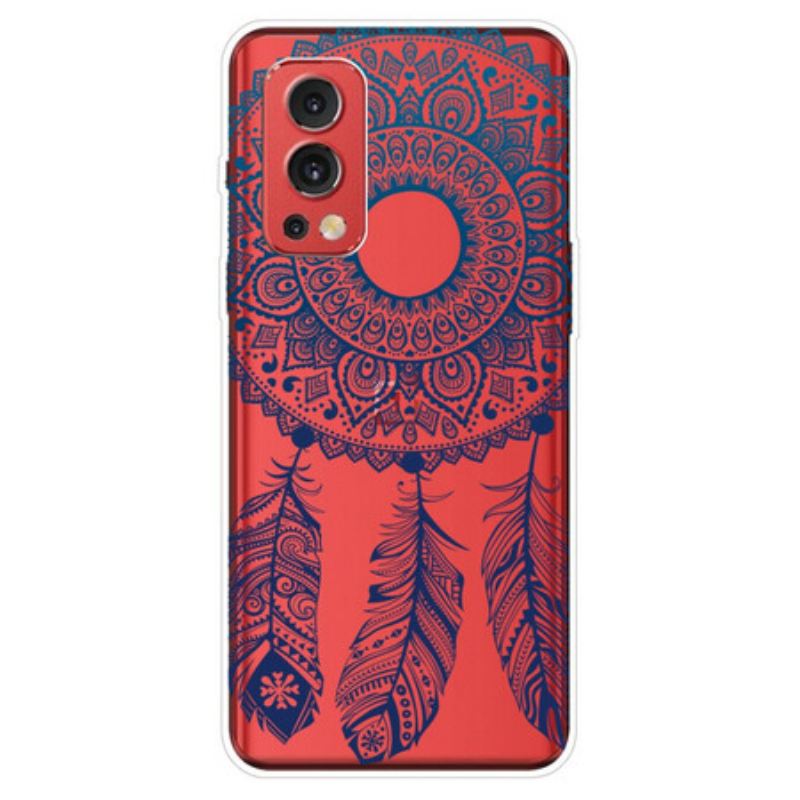 Tok OnePlus Nord 2 5G Átlátszó Dreamcatcher Kék Toll