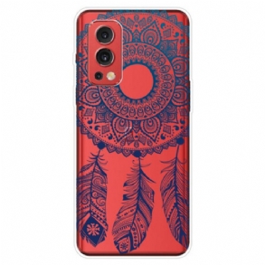 Tok OnePlus Nord 2 5G Átlátszó Dreamcatcher Kék Toll