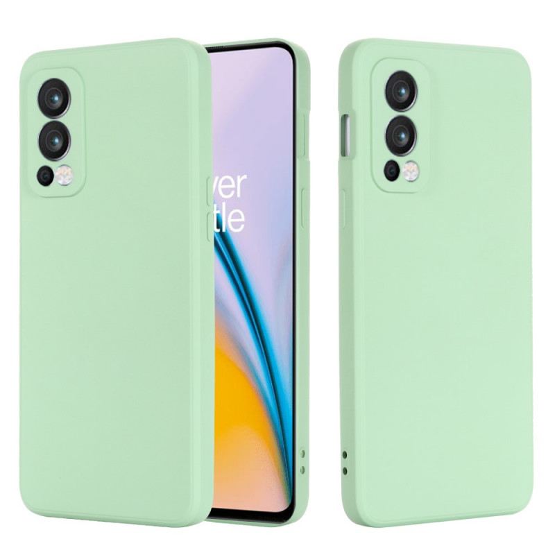 Tok OnePlus Nord 2 5G Folyékony Szilikon Nyakpánttal