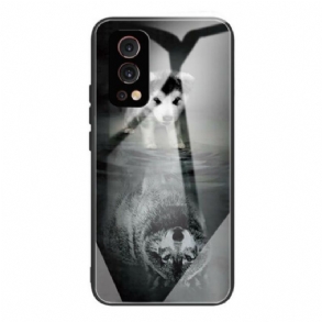 Tok OnePlus Nord 2 5G Puppy Dream Edzett Üveg