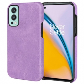 Tok OnePlus Nord 2 5G Új Színek Elegance Leather Effect