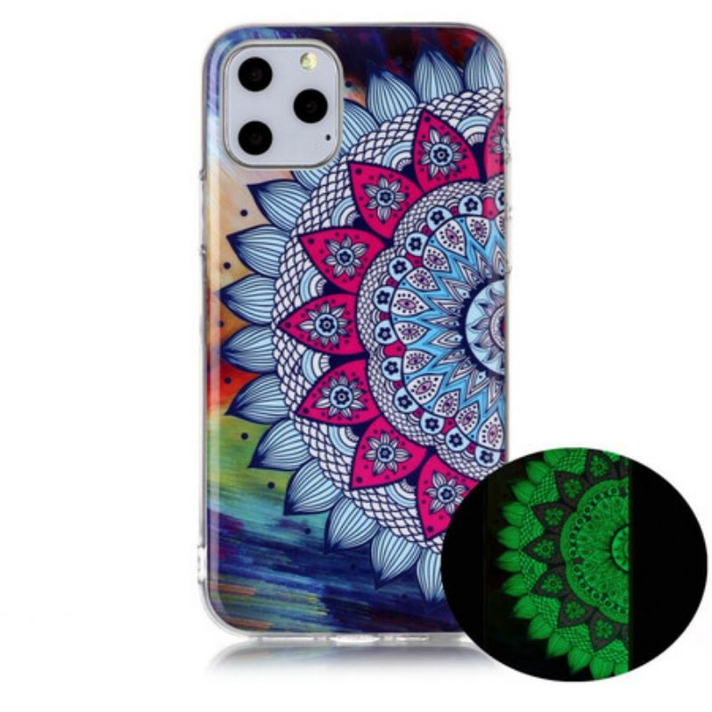 Telefontok iPhone 11 Pro Fluoreszkáló Színes Mandala