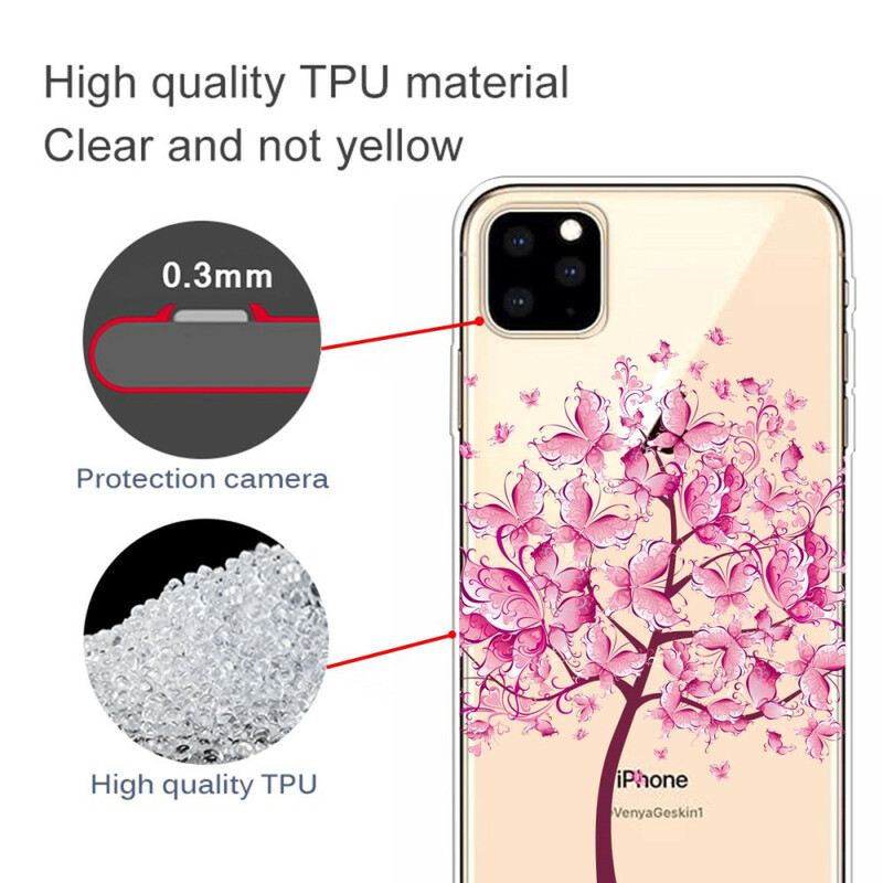 Tok iPhone 11 Pro Pink Tree Top