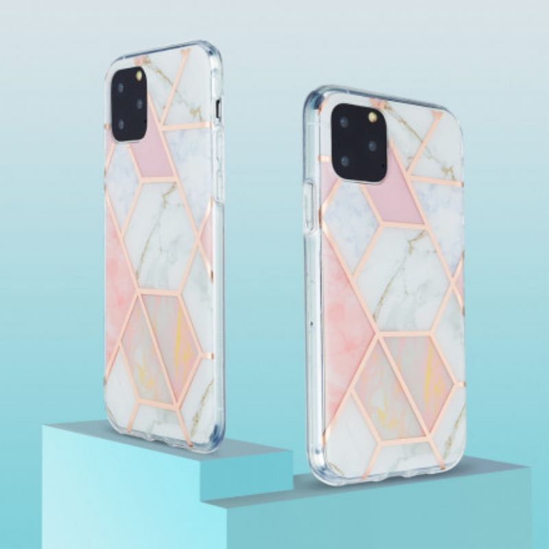 Tok iPhone 11 Pro Ragyogó Geometriai Márvány