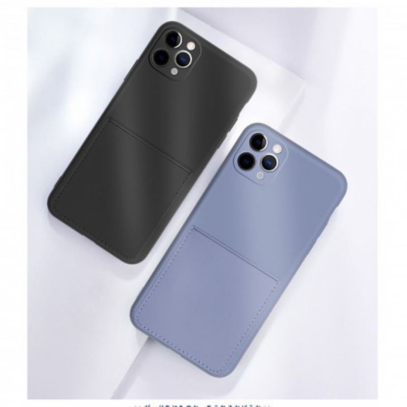 Tok iPhone 11 Pro Szilikon És Műbőr Kártyatartó