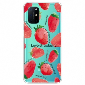 Telefontok OnePlus 8T Eper / I Love Strawberry