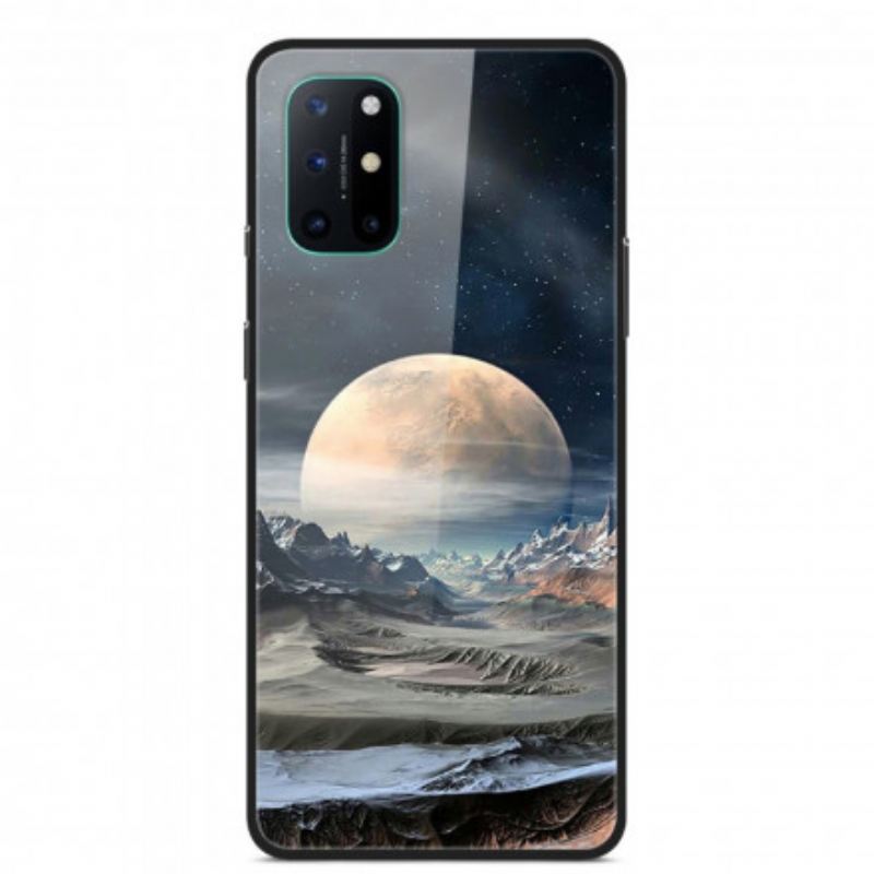 Tok OnePlus 8T Space Moon Edzett Üveg