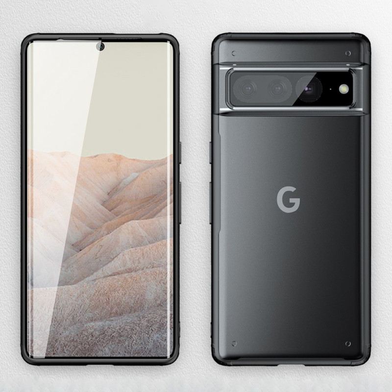 Tok Google Pixel 7 Pro Átlátszó Színes Élek