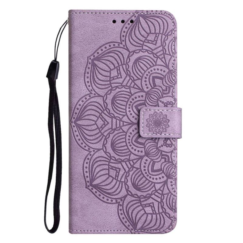 Kinyitható Tokok Samsung Galaxy A13 szíjjal Vintage Strappy Mandala