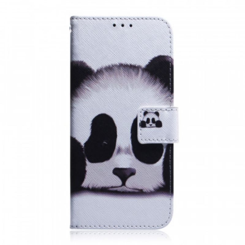 Fliptok / Bőrtok Realme 8i Panda Arc