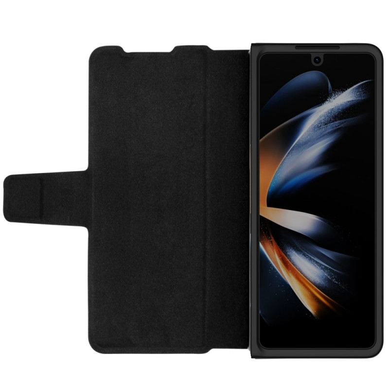 Bőrtok Samsung Galaxy Z Fold 5 Nillkin Stylus Cutting-el