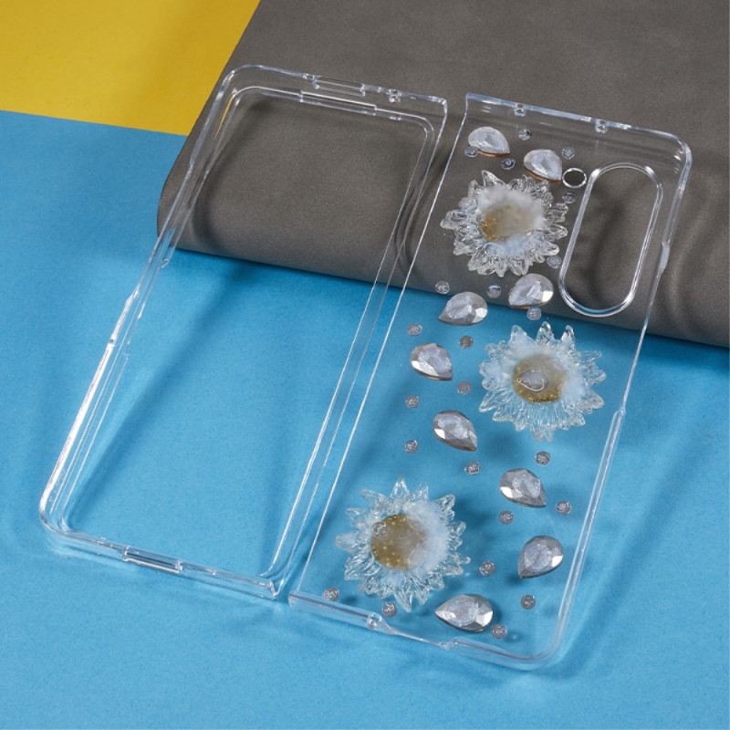 Tok Samsung Galaxy Z Fold 5 Daisy Charms