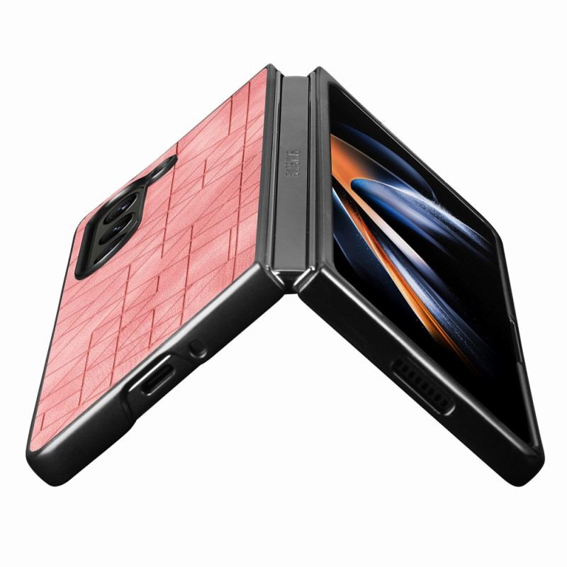 Tok Samsung Galaxy Z Fold 5 Geometrikus Műbőr Minták