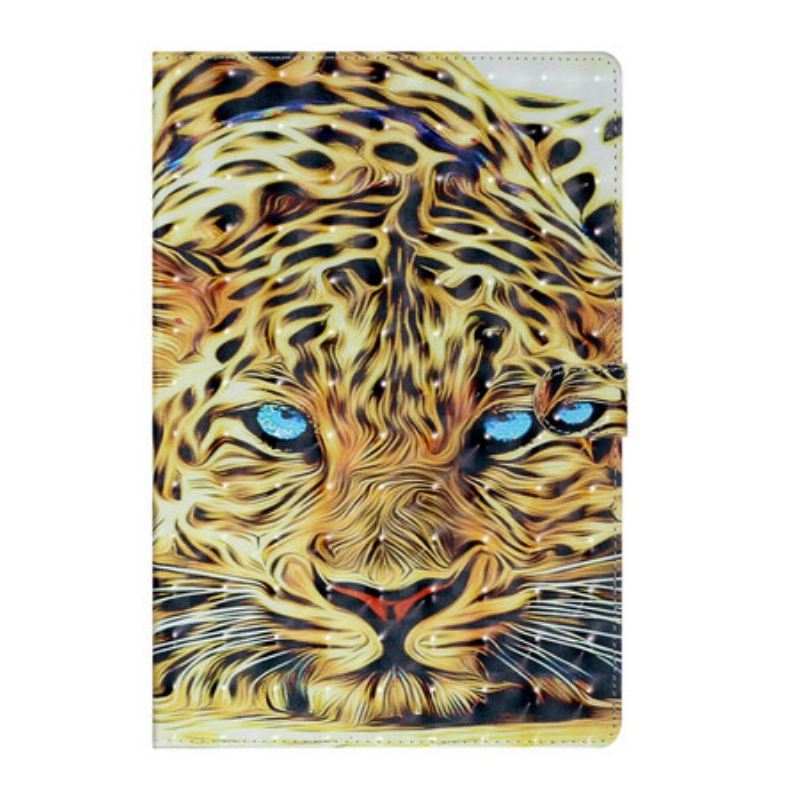 Fliptok Samsung Galaxy Tab S8 Plus / Tab S7 Plus Tigris Art