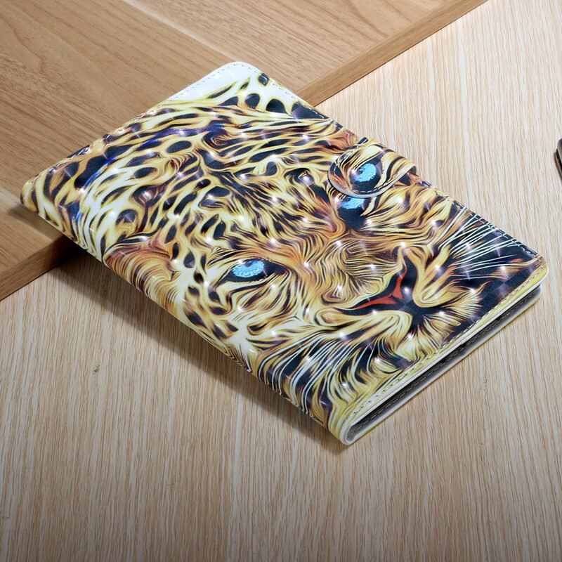 Fliptok Samsung Galaxy Tab S8 Plus / Tab S7 Plus Tigris Art