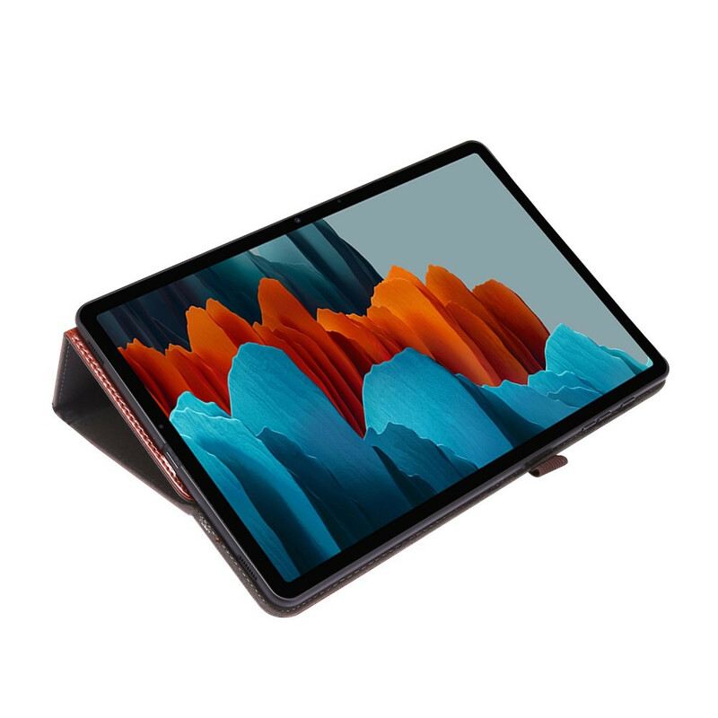 Kinyitható Samsung Galaxy Tab S8 Plus / Tab S7 Plus 2 Műbőr Redőny