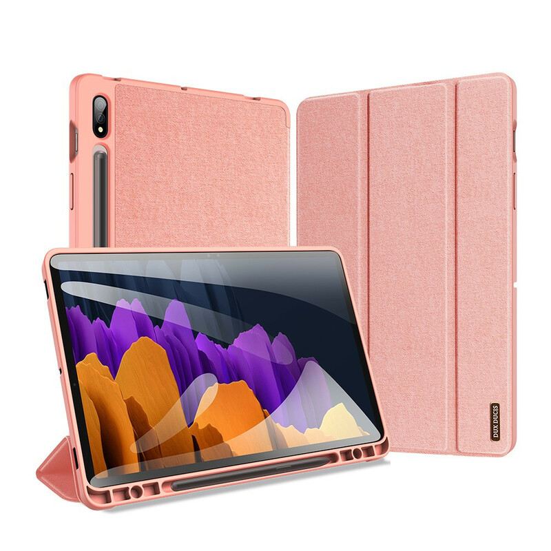 Tok Samsung Galaxy Tab S8 Plus / Tab S7 Plus Domo Sorozat Dux-ducis