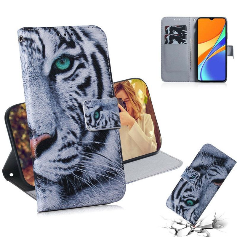 Fliptok / Bőrtok Xiaomi Redmi 9C Tigris Arc