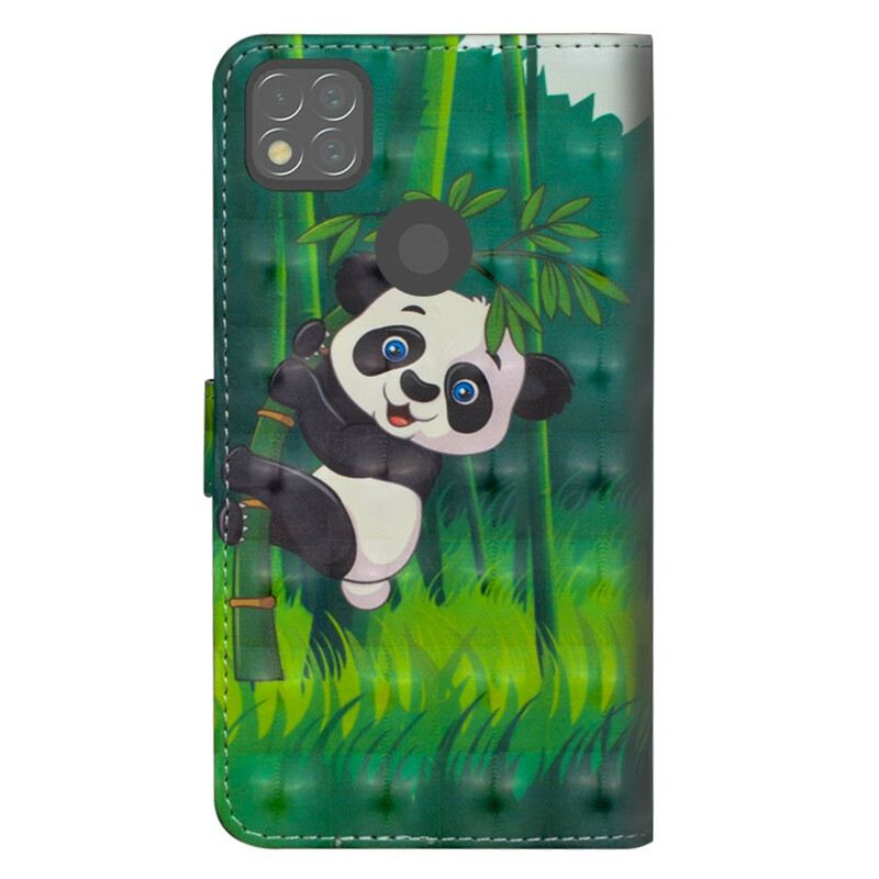 Fliptok Xiaomi Redmi 9C Panda És Bambusz