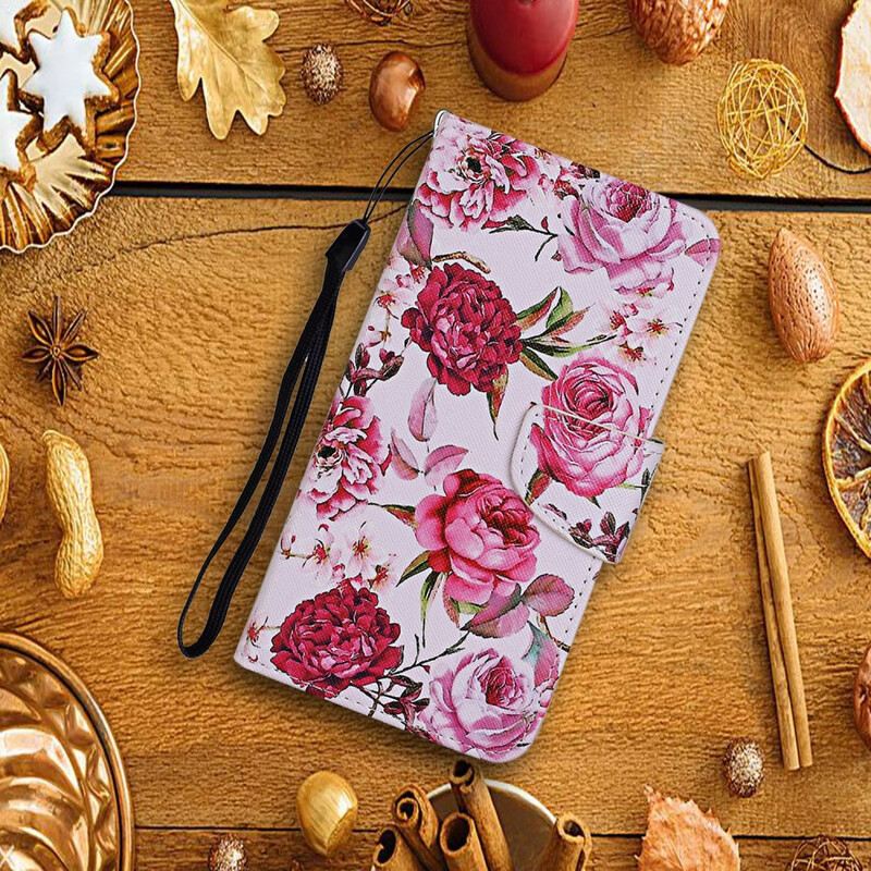 Fliptok Xiaomi Redmi 9C Retro Liberty Flowers