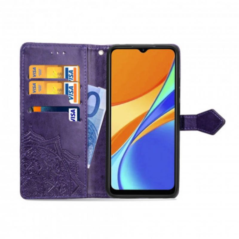 Kinyitható Tokok Xiaomi Redmi 9C Mandala Középkor