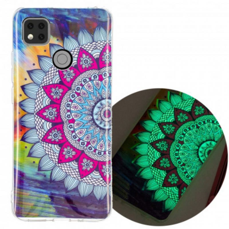 Tok Xiaomi Redmi 9C Fluoreszkáló Színes Mandala