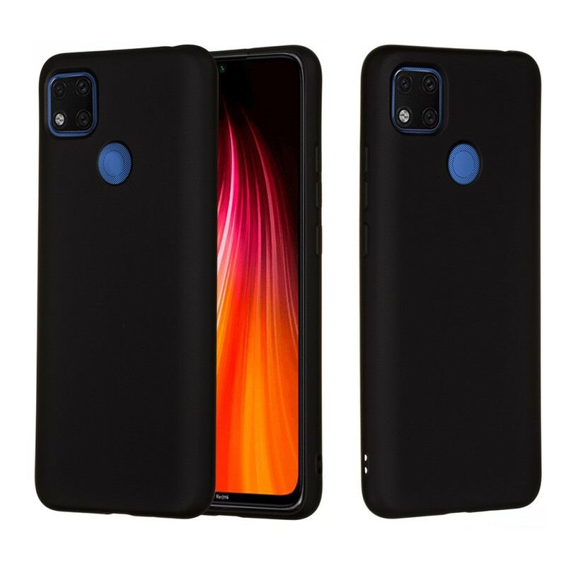 Tok Xiaomi Redmi 9C Folyékony Szilikon Nyakpánttal