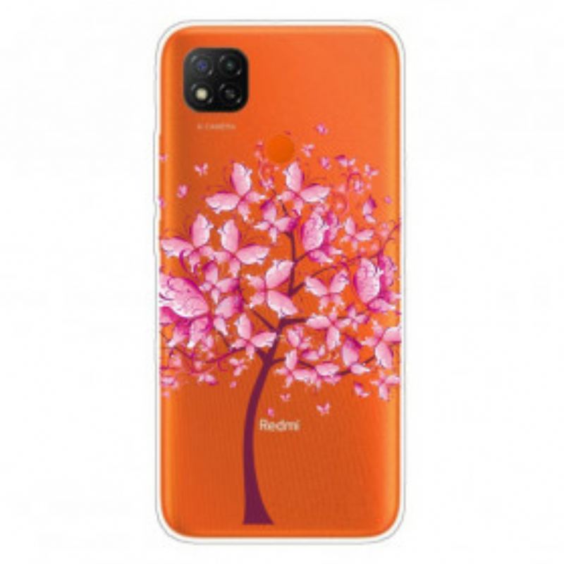 Tok Xiaomi Redmi 9C Pink Tree Top