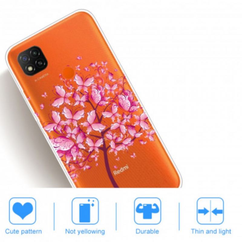 Tok Xiaomi Redmi 9C Pink Tree Top