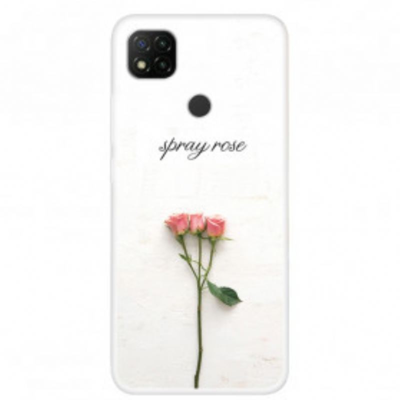 Tok Xiaomi Redmi 9C Spray Roses