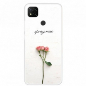 Tok Xiaomi Redmi 9C Spray Roses