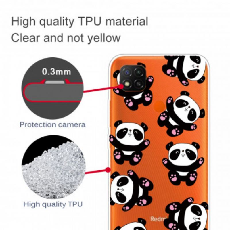 Tok Xiaomi Redmi 9C Top Pandas Fun