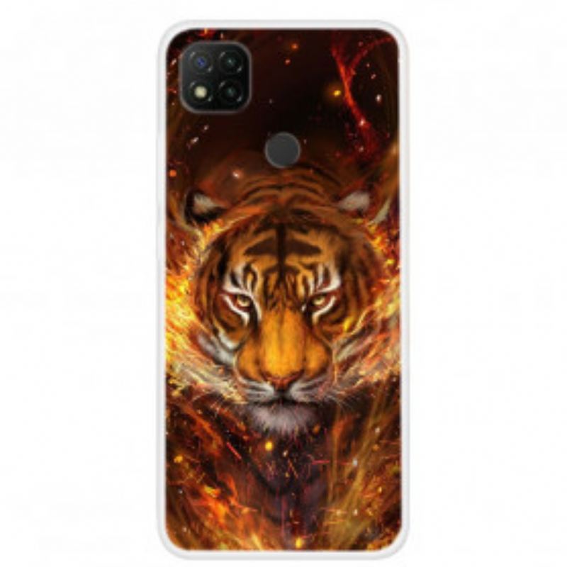 Tok Xiaomi Redmi 9C Tűz Tigris