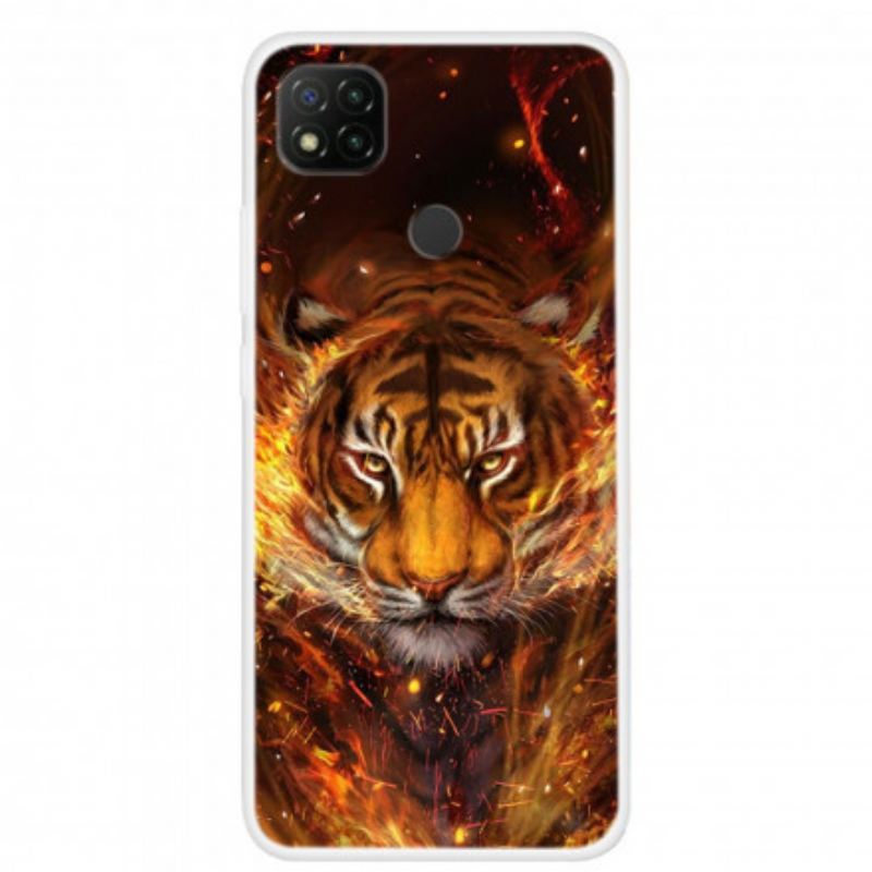 Tok Xiaomi Redmi 9C Tűz Tigris