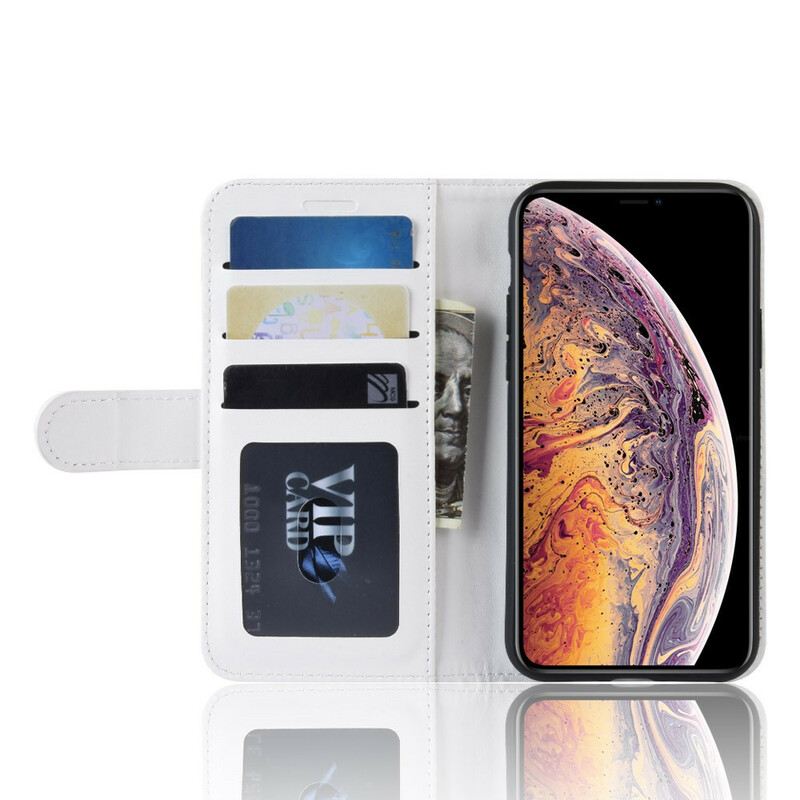 Fliptok / Bőrtok iPhone 11 Pro Max Stílusos Bőr Dizájn