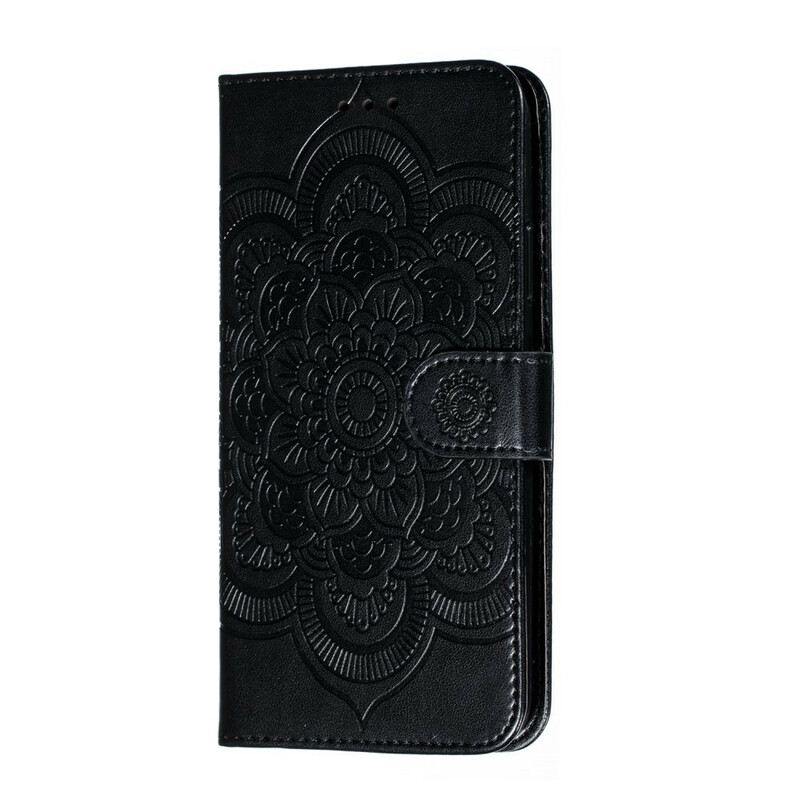 Fliptok / Bőrtok iPhone 11 Pro Max szíjjal Full Strap Mandala