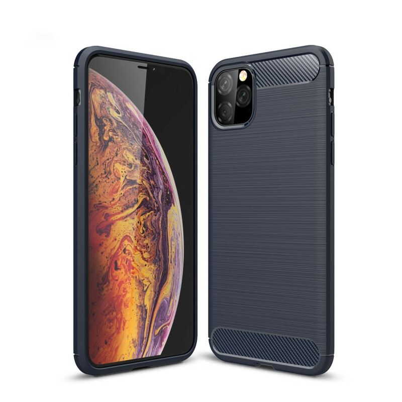 Telefontok iPhone 11 Pro Max Csiszolt Szénszálas